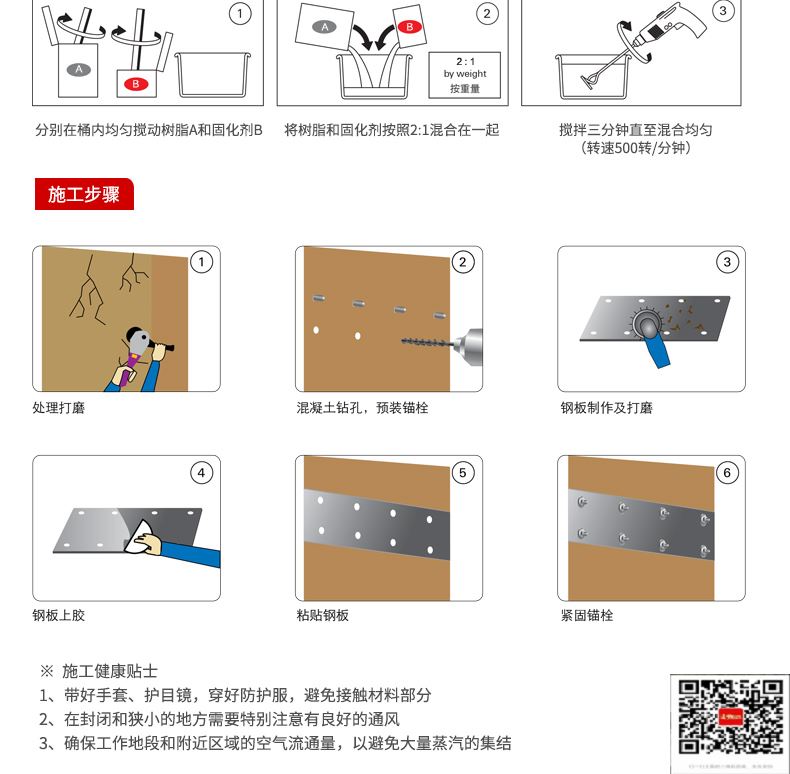 包钢安泽粘钢加固施工过程